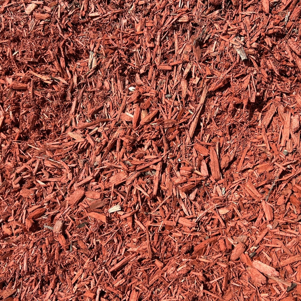 Rustic Red Enviro Mulch : 1 Yard