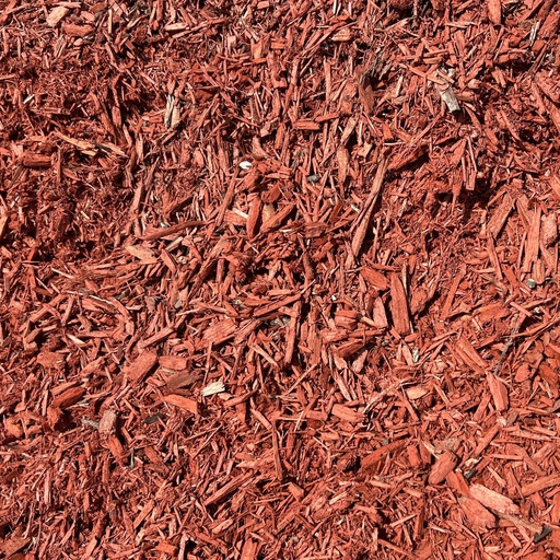 Rustic Red Enviro Mulch : 1 Yard